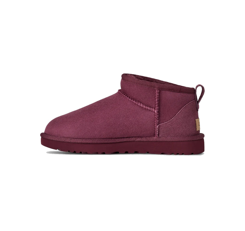 UGG Women's Classic Ultra Mini Boots Burnt Magenta