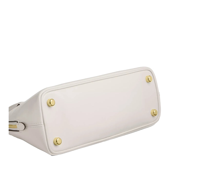 Coach Women's Lara Satchel Bag Gold/Chalk