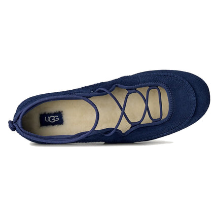 UGG Women's Quill Ballet Sneaker High Voltage Blue