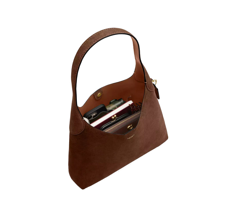 Coach Women's Brooklyn Shoulder Bag 34 Brass/Warm Brown