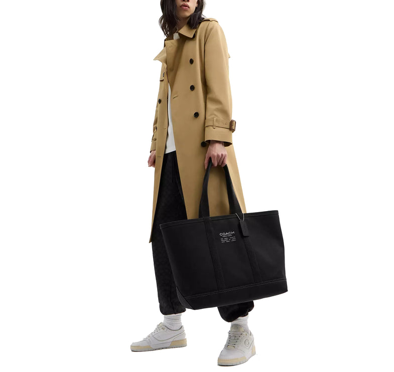 Coach Unisex Utility Tote Black