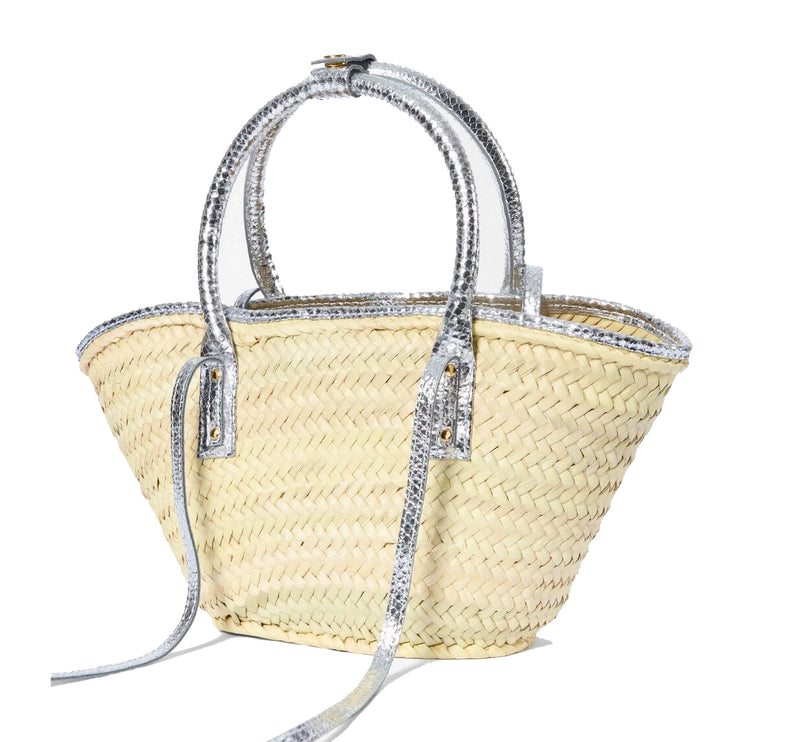 Jacquemus Women's The Small Soli Basket Silver