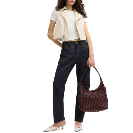 Coach Women's Brooklyn Shoulder Bag 34 Brass/Maple