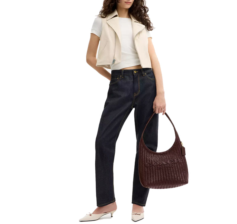 Coach Women's Brooklyn Shoulder Bag 34 Brass/Maple