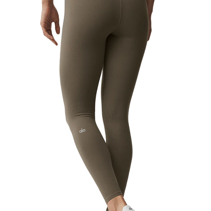 alo Women's Softsculpt High-Waist 7/8 Legging Olive Tree