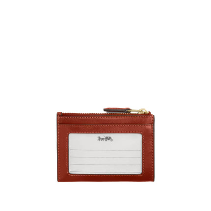 Coach Women's Mini Skinny Id Case Gold/Cinnamon