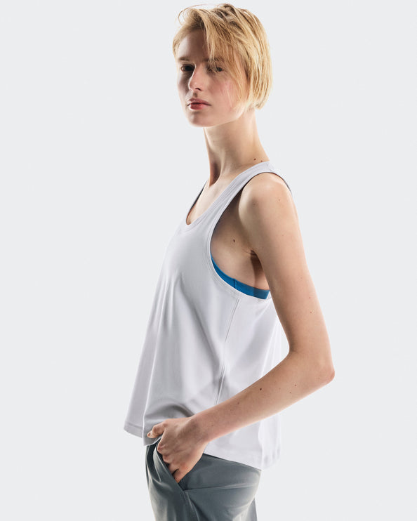 On Cloud Women's Focus Tank 3 W White