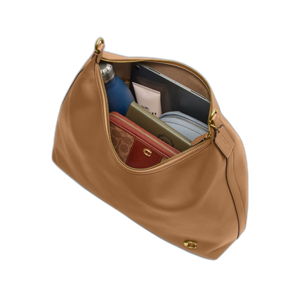 Coach Women's Juliet Shoulder Bag 38 Brass/Honey Brown