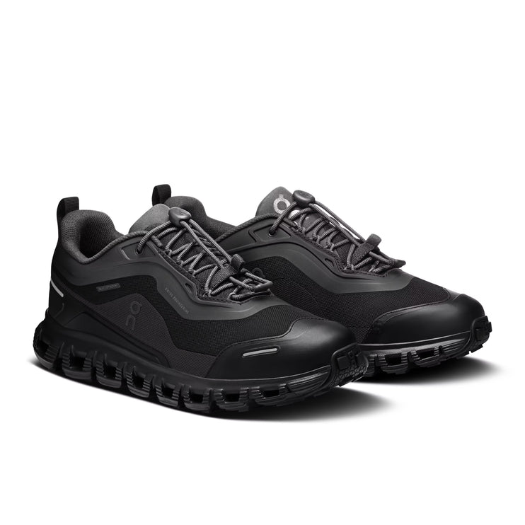 ON Women's Cloud 6 Geo Waterproof Black/Black