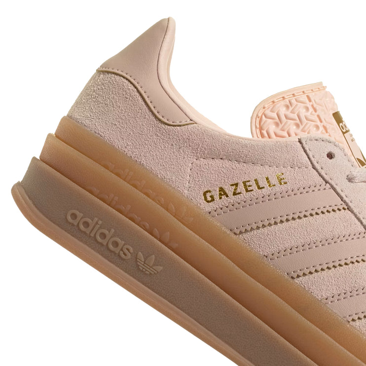 Adidas Big Kid's Gazelle Bold Shoes Wonder Quartz/Wonder Taupe/Gum JQ1296