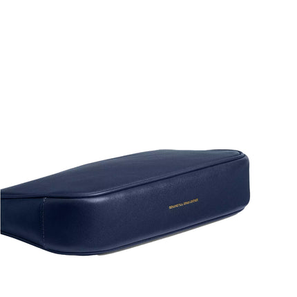 Coach Women's Plaza Bag Brass/Navy