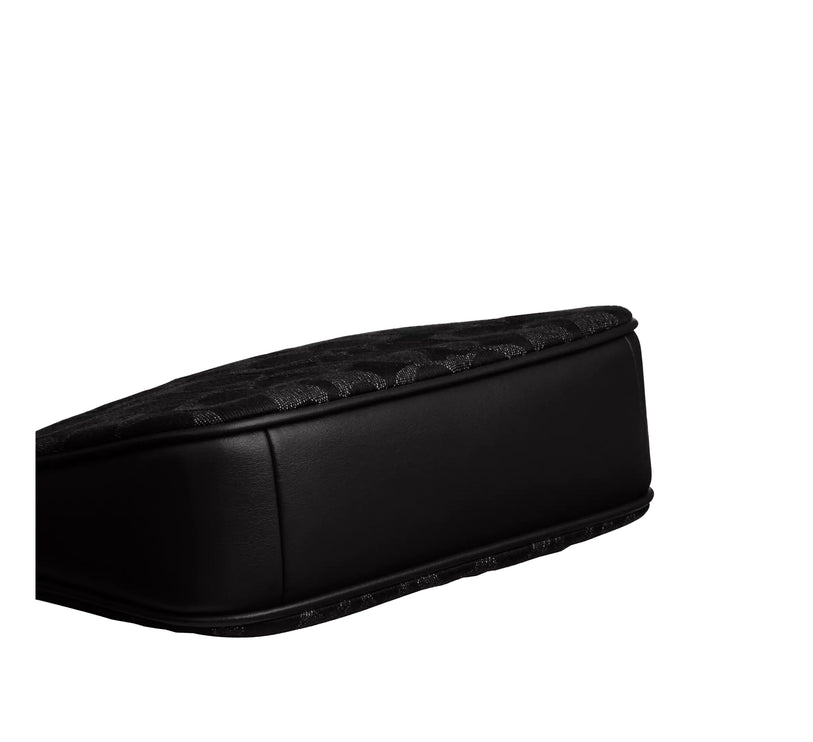 Coach Women's Nolita 19 In Signature Denim Silver/Black