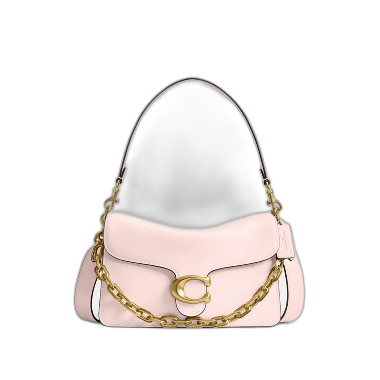 Coach Women's Chain Tabby Shoulder Bag Brass/Blush