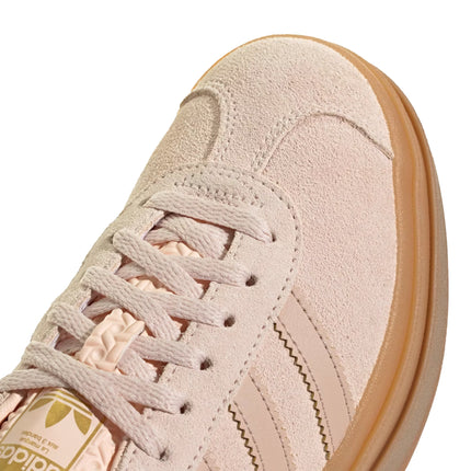 Adidas Big Kid's Gazelle Bold Shoes Wonder Quartz/Wonder Taupe/Gum JQ1296