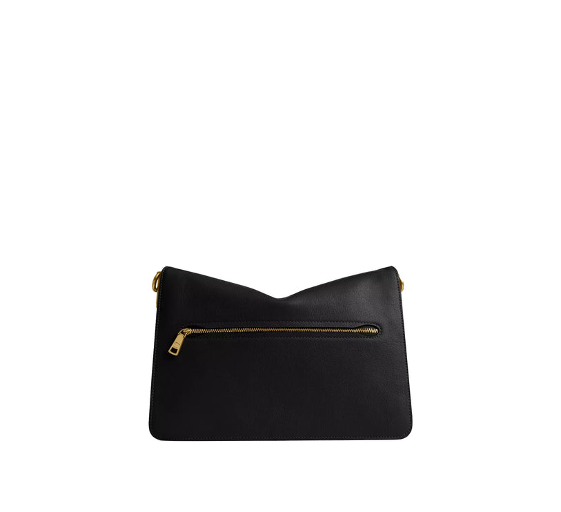 Coach Women's Chain Tabby Shoulder Bag 30 Brass/Black