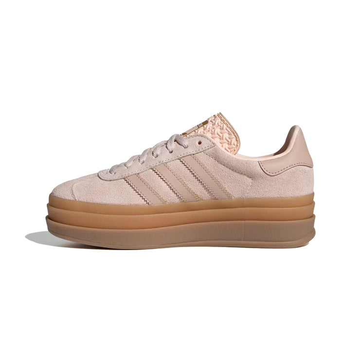 Adidas Big Kid's Gazelle Bold Shoes Wonder Quartz/Wonder Taupe/Gum JQ1296