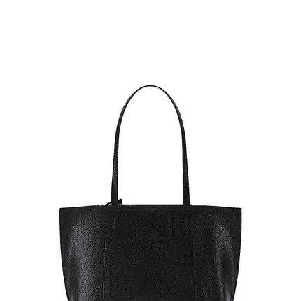 Michael Kors Women's Evelyn Small Tote Bag Black/Silver