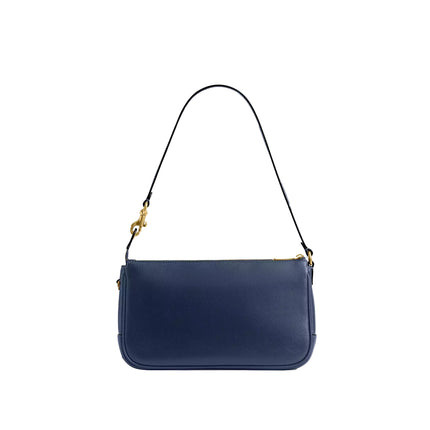 Coach Women's Plaza Bag Brass/Navy