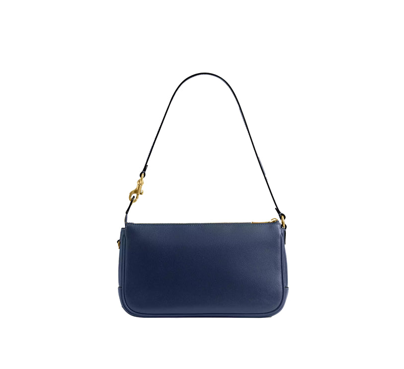 Coach Women's Plaza Bag Brass/Navy