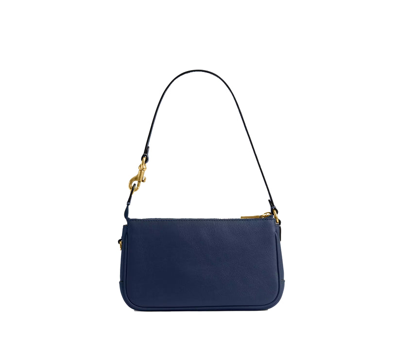 Coach Women's Plaza Bag 18 Brass/Navy