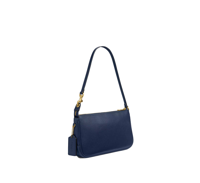 Coach Women's Plaza Bag Brass/Navy