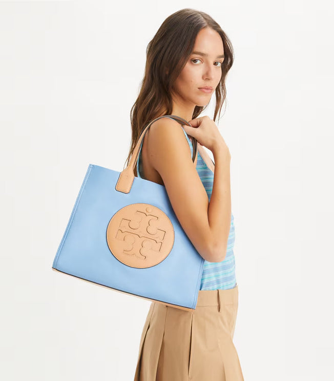 Tory Burch Women's Small Ella Tote Dauphin Blue