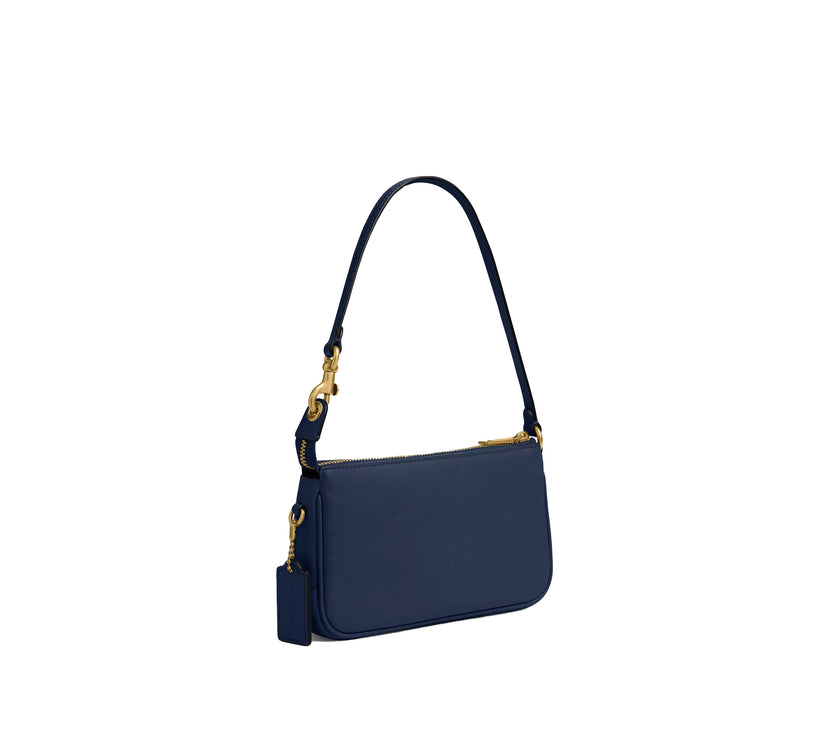 Coach Women's Plaza Bag 18 Brass/Navy