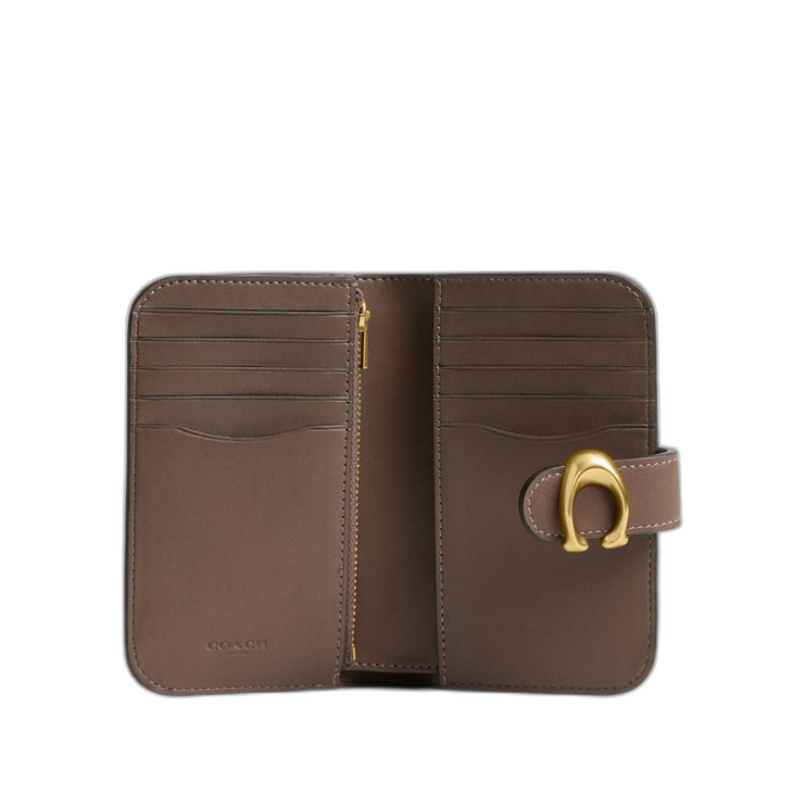 Coach Women's Tabby Wallet Brass/Dark Stone