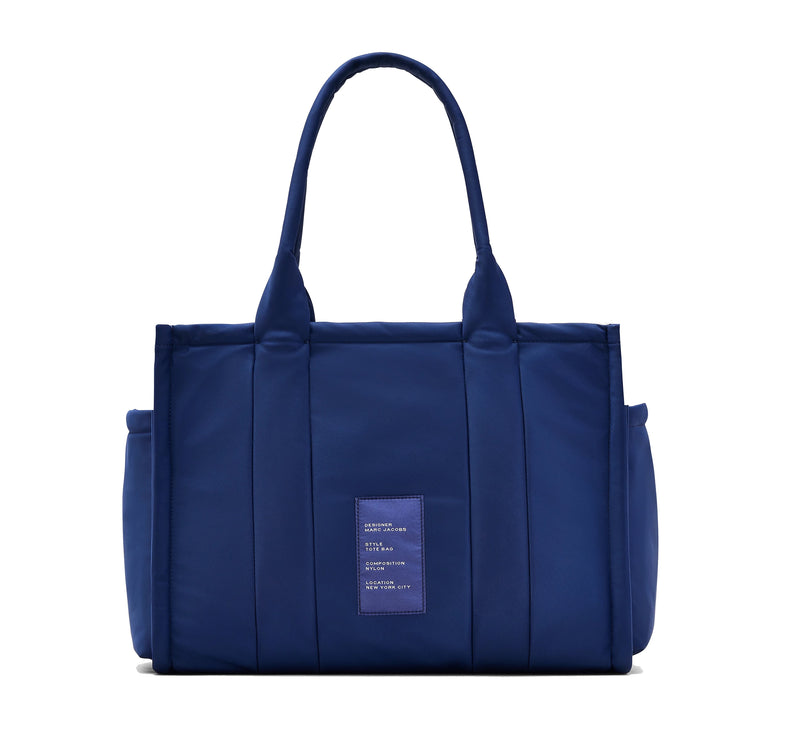 Marc Jacobs Women's The Puffy Nylon Large Tote Bag Blue Sea