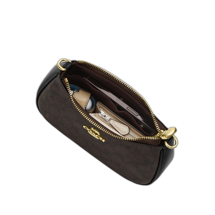 Coach Women's Teri Mini Crossbody Bag Gold/Black
