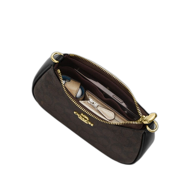 Coach Women's Teri Mini Crossbody Bag Gold/Black