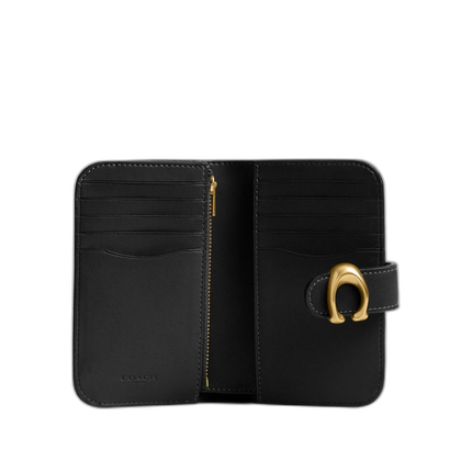 Coach Women's Tabby Wallet Brass/Black