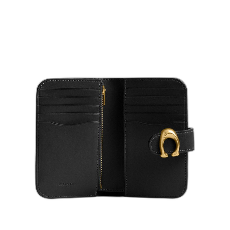 Coach Women's Tabby Wallet Brass/Black