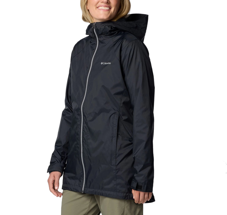 Columbia Women's Switchback II Lined Long Jacket Black