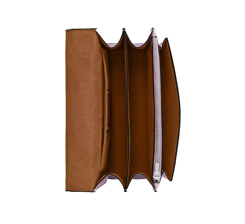 Coach Women's Klare Crossbody Bag In Signature Leather Silver/Jasmine