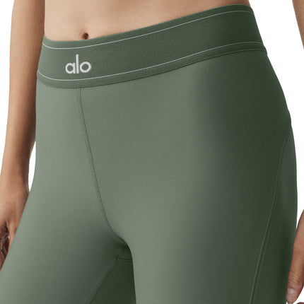 alo Women's Airlift High-Waist Suit Up Legging Bamboo Green