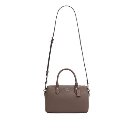 Coach Women's Rowan Satchel Bag Gunmetal/Dark Stone