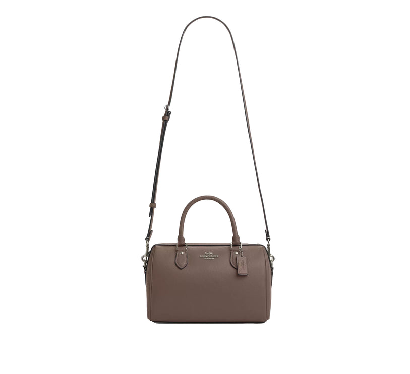 Coach Women's Rowan Satchel Bag Gunmetal/Dark Stone