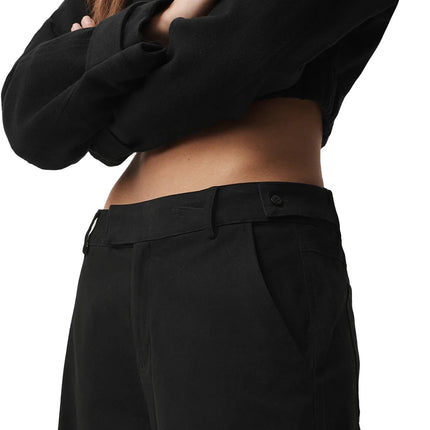 alo Women's High Road Straight Leg Pant Black