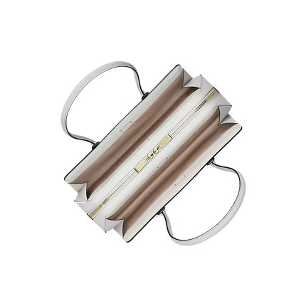 Michael Kors Women's Laila Small Leather Shoulder Bag Eggshell