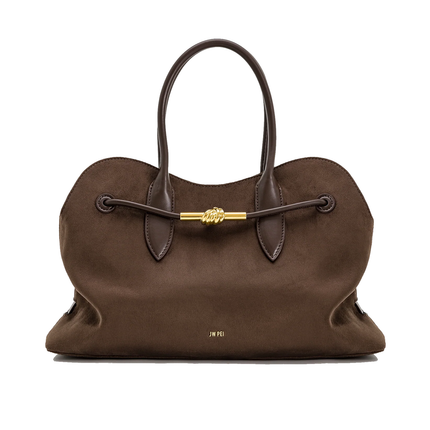 JW PEI Women's Adele Metal Rope Knot Tote Bag - Mocha Brown