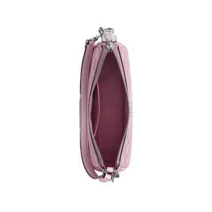 Coach Women's Boxed Nolita 19 And Nolita Bag Charm Set In Signature Canvas Silver/Pink