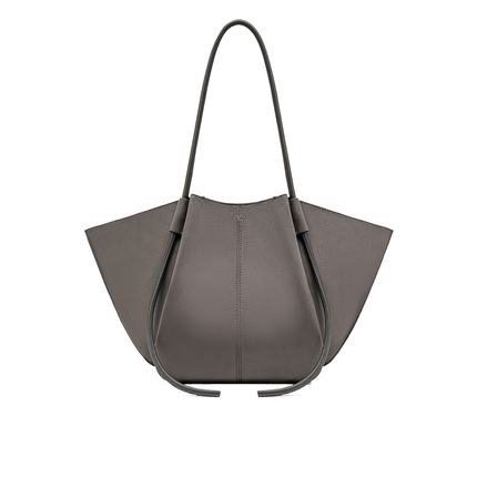 JW PEI Women's Nala Faux Suede Wide Tote Bag - Dark Gray