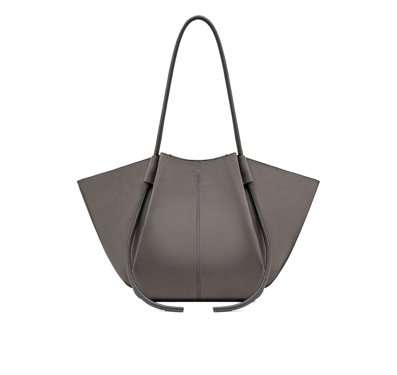 JW PEI Women's Nala Faux Suede Wide Tote Bag - Dark Gray
