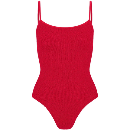 HUNZA G Women's Petra Swim Red