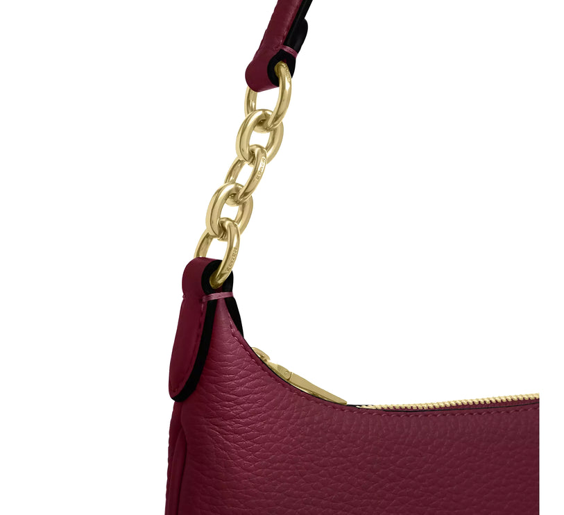 Coach Women's Mini Payton Bag Gold/Dark Cherry
