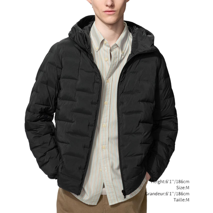 Uniqlo Men's Pufftech Parka 09 Black