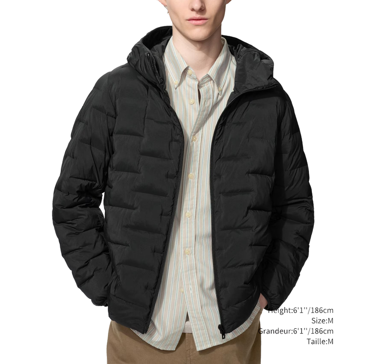 Uniqlo Men's Pufftech Parka 09 Black