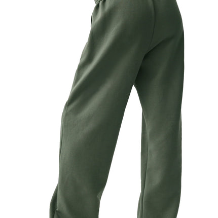 alo Women's Accolade Straight Leg Sweatpant Bamboo Green