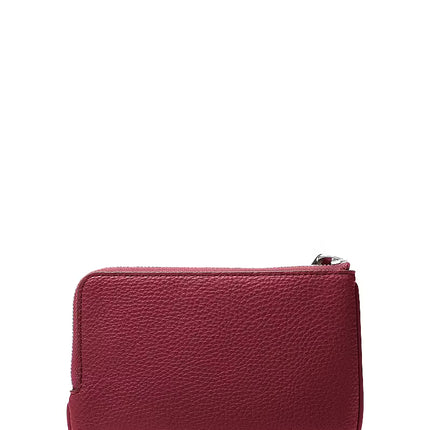 Michael Kors Women's Jet Set Travel Small Wristlet Maroon